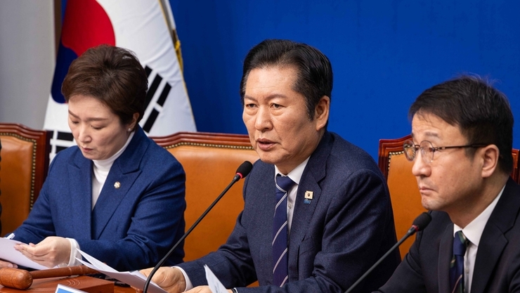 정청래, 장동혁에 ‘충남대전 행정통합’ 관련 여야 대표 회담 제안