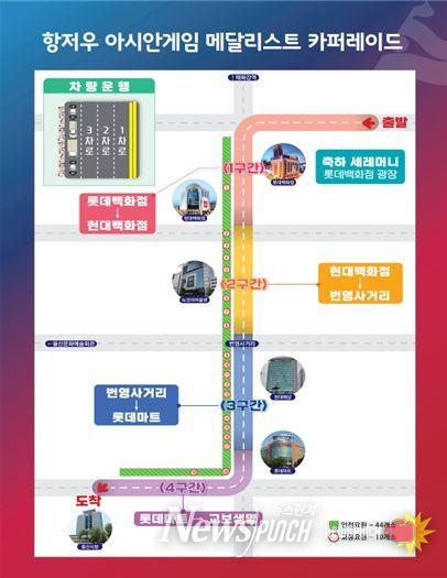 카퍼레이드 구간