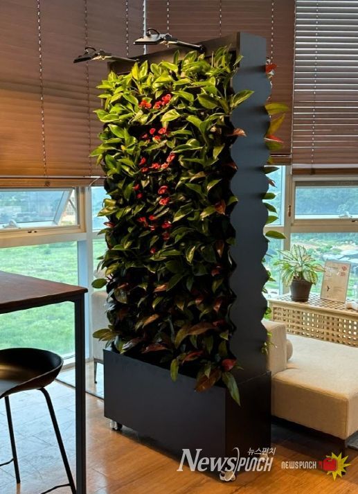 벽천형 수직 정원