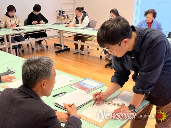 영암군민 일상 그려낸 드로잉, 이번엔 풍경이다