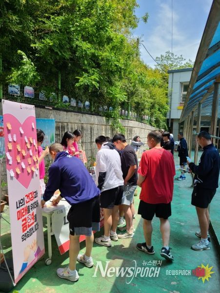 옹진군보건소,'제37회 세계 금연의 날'기념 금연 캠페인 실시