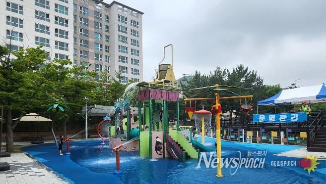 중구시설관리공단, 운남근린공원 어린이 물놀이장 개장