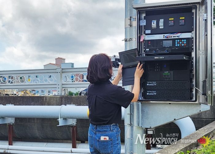 고성군, 소하천 스마트 계측관리로 재난 대응