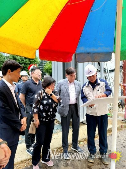 한국건강관리협회장 김인원 2026년 인천광역시지부 신청사 건립 진행 점검 방문