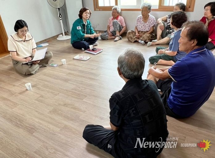 함안군 대산면, 혹서기 대비 경로당 안전점검 실시