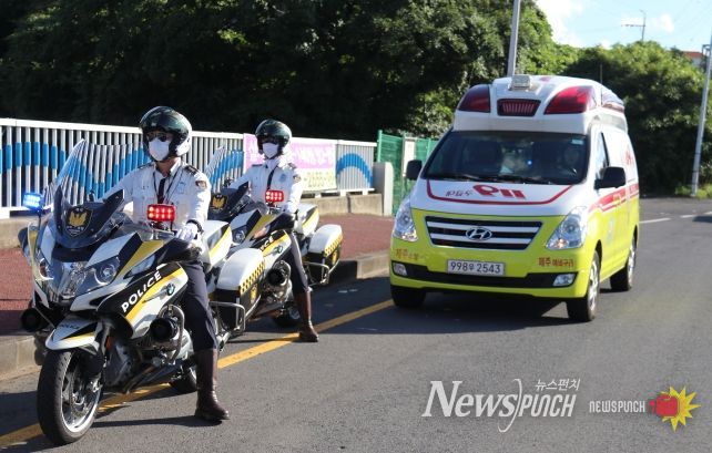 ‘생명의 길이 열린다’ 제주도민 살리는 긴급차량 우선신호시스템