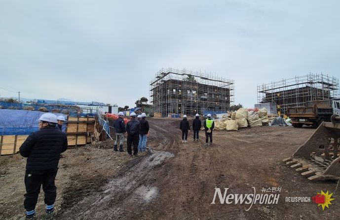 해빙기 건축공사현장 안전점검