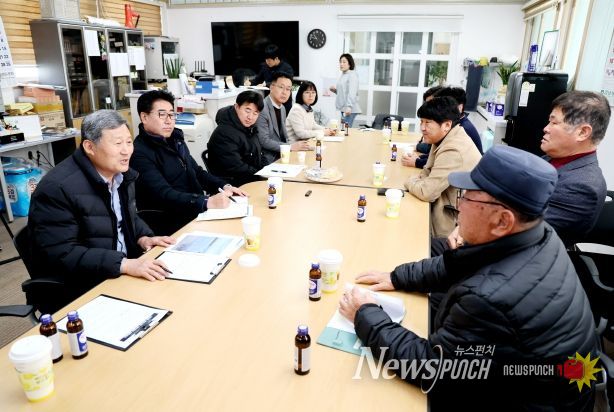김완근 제주시장, 월정리서 지역 주민과‘소통 행보’