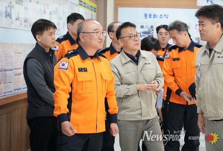 대구소방안전본부장, 에스엘(주)대구공장 현장 안전점검