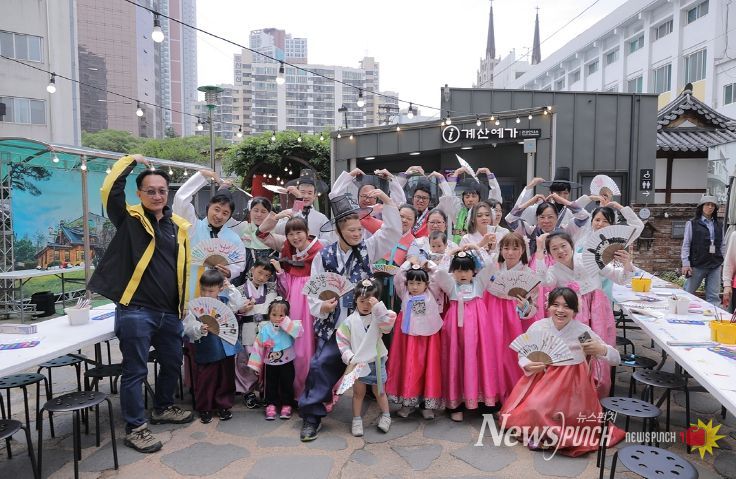 대만 관광객, 대구 도심서‘파워풀 K-전통문화’만끽