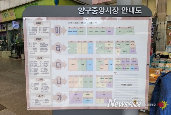 위치 안내도 설치