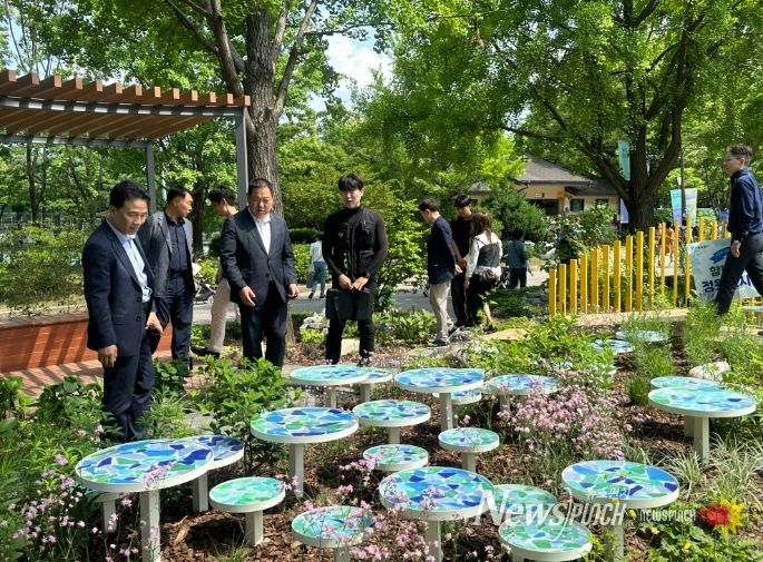 춘천의 정원이 서울에 머물다