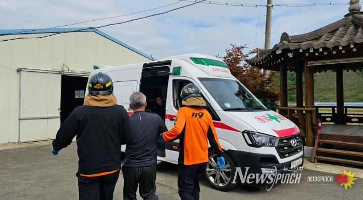 진천군, 산사태 사전대피 훈련 실시