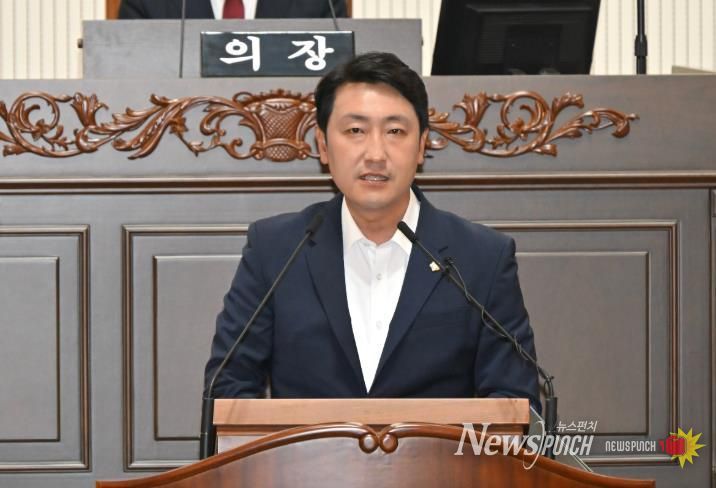 오경훈 진주시의원, 조례 제정 통한 ‘지역 업체 강력 지원’ 필요성 강조