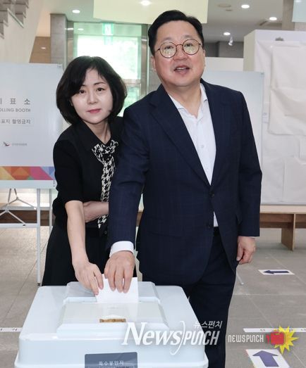 이장우 대전시장, 제21대 대통령 선거 본투표 참여