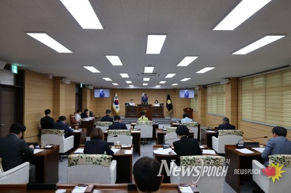 부여군의회, 제292회 정례회 개회