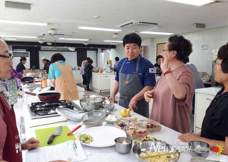 금산군농업기술센터 인삼약초요리 교육