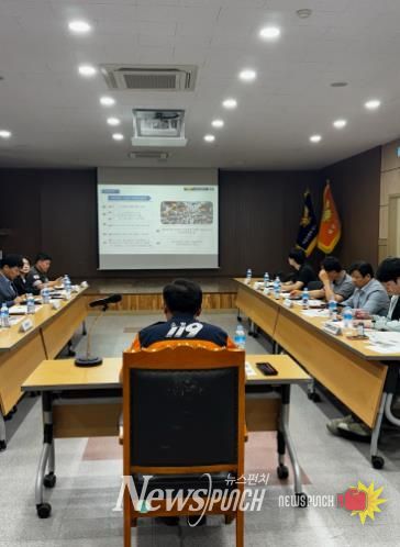 서산소방서, 긴급대응기관협의 및 기관합동 도상훈련 실시