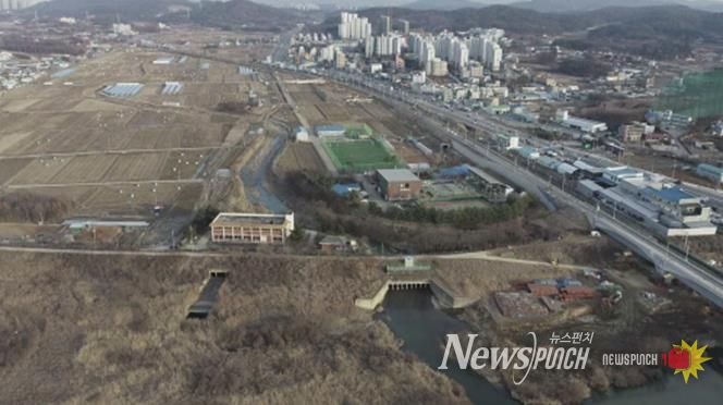 청주시, 강내면 수석소하천 침수예방사업 착공
