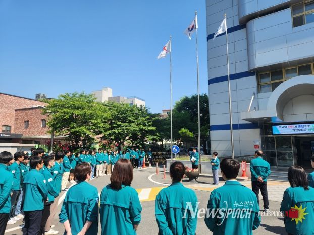 의정부교육지원청, 2025년도 상반기 자체 소방훈련 실시