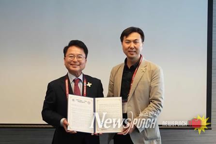 춘천시(시장 육동한) - K-BioX(대표 리시연) 업무협약(25. 6. 15.)