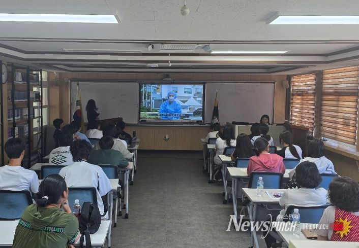 학생·보호자와 함께하는 고교 진학 설명회