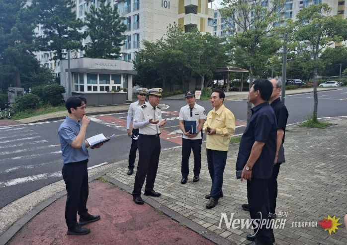 유관기관 합동 교통사망사고 취약지역 현장 점검