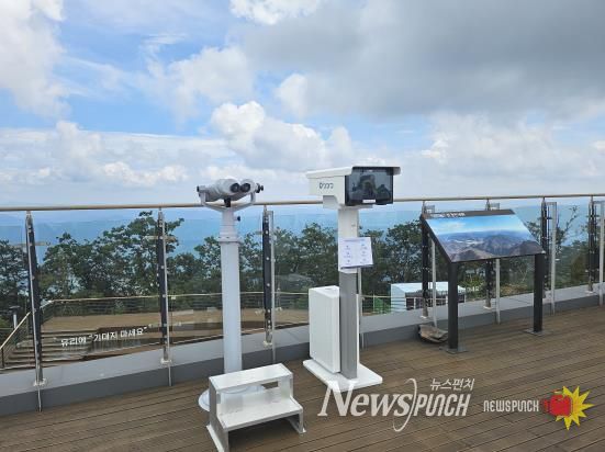 가리왕산 케이블카, 전망대 망원경 설치로 관광객 편의 증진