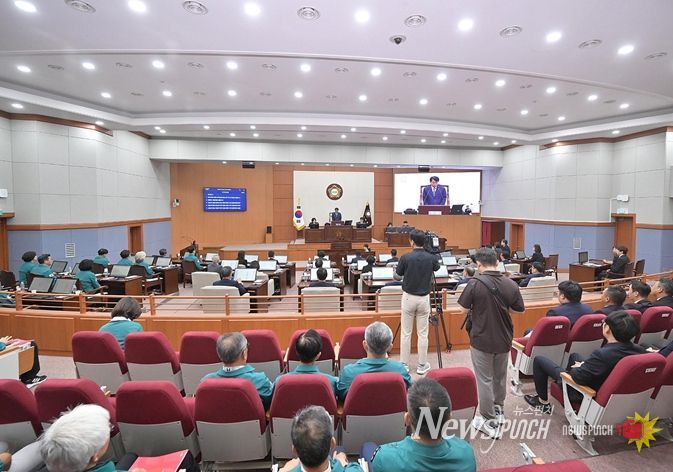 제324회 강릉시의회(임시회) 개회