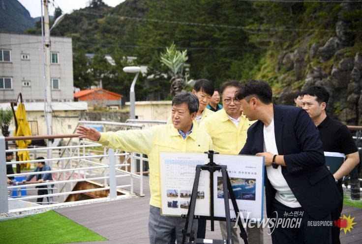 울릉군, 하반기 주요사업장 안전점검