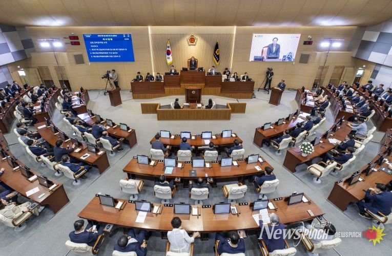 경상북도의회, 제358회 임시회 개회