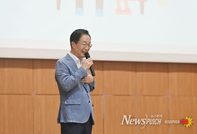 포항고등학교 부설 방송통신고등학교 방문해 학생‧교직원 격려!