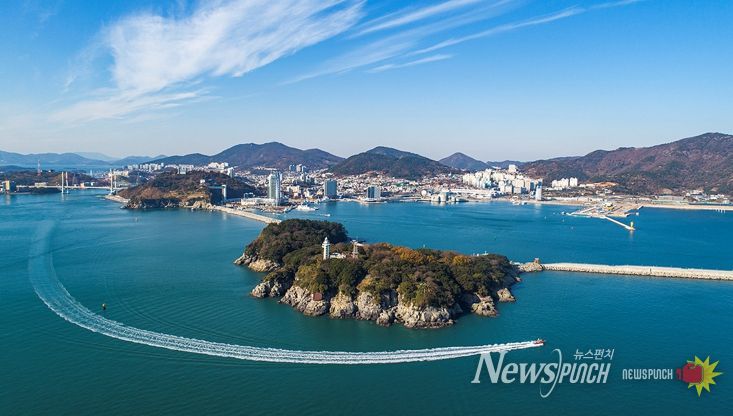 오동도 전경