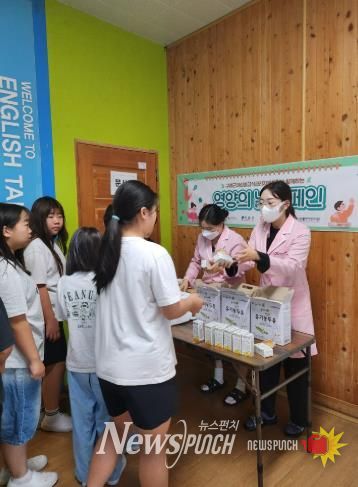 구례군 어린이급식관리지원센터, ‘아침밥을 꼭 먹어요’영양의 날 캠페인 실시