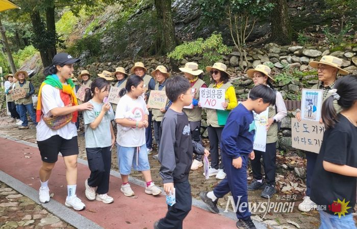 마이산도립공원, 국립공원과 협력 '바다의 시작'합동 캠페인 도립공원 중 최초 실시