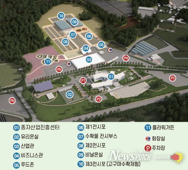 2025 국제종자박람회장 조감도