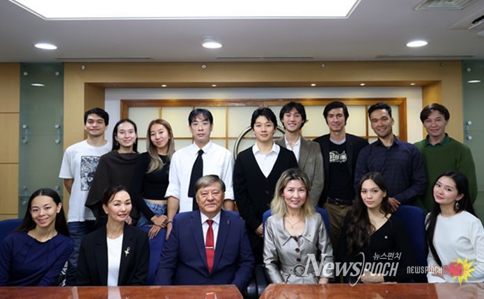 18일 <서울과 비슈케크의 Ballet 향연> 공연을 위해 키르기즈스탄 국립오페라 발레극장 발레단 서울시의회 방문