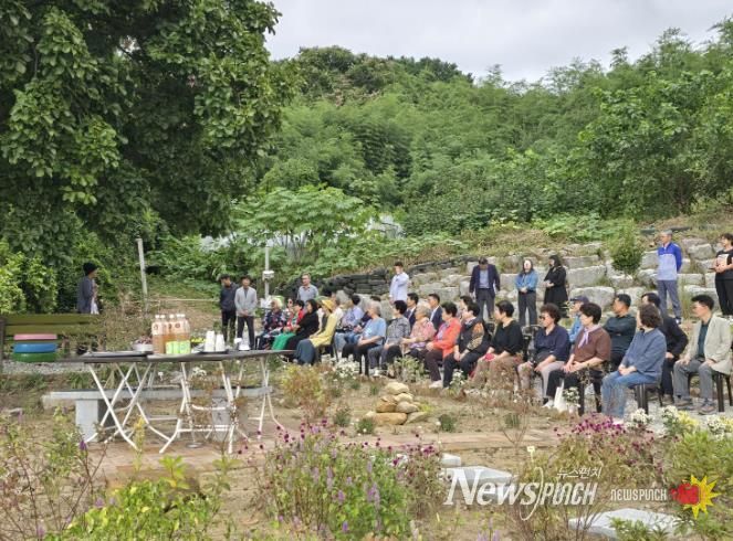 부안군 향교지구, ‘섬바끄 목련정원’ 개원