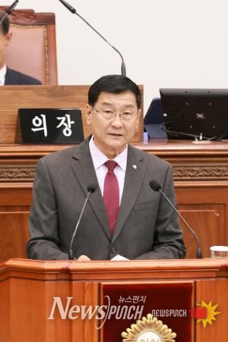 창원시의회 김우진 의원, 대산면 일반산단·도시가스 문제 해결 촉구