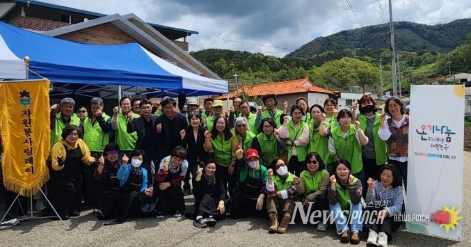 2025년 옥천군 자원봉사센터 ‘찾아가는 이동자원봉사’ 활동모습