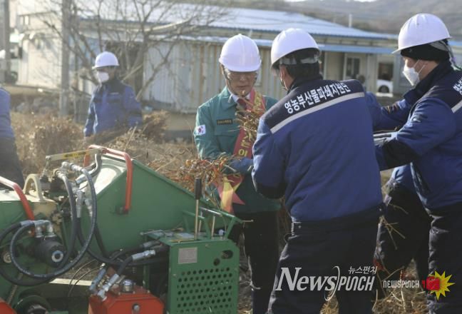 홍성군, 농가 영농부산물 처리 부담 덜어준다