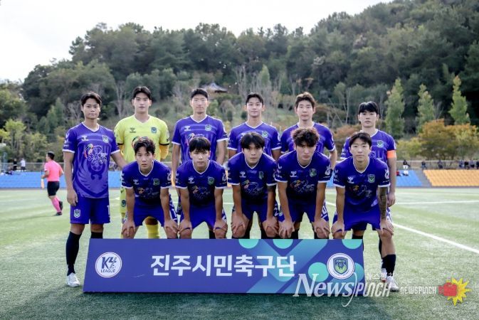 당진시민축구단과의 홈경기 승리