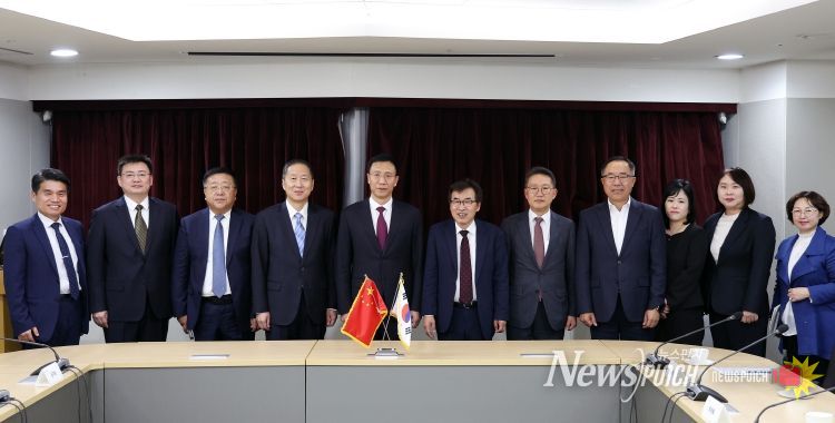 전형식 부지사, 27일 장치시앙 부성장 일행 접견