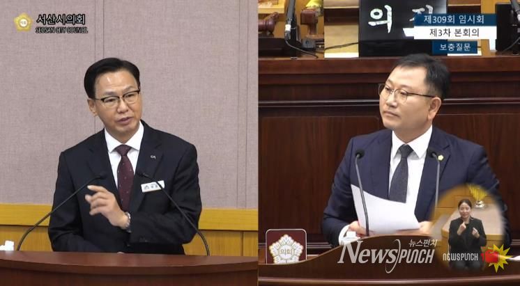 제309회 서산시의회 임시회 시정질문 2일차 문수기 의원 지적