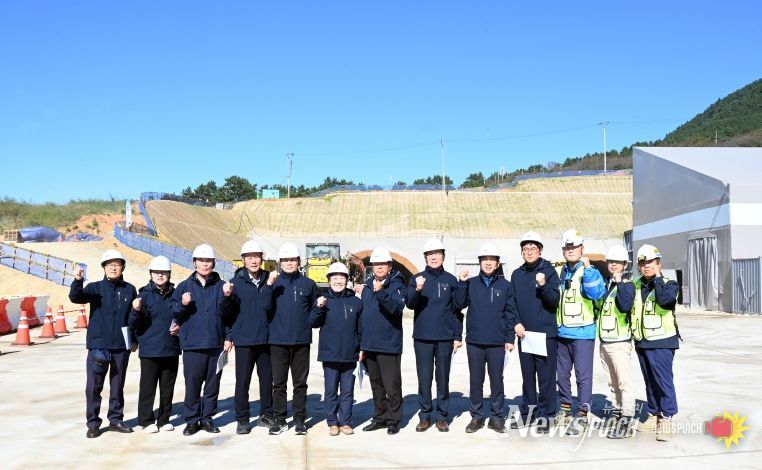 남해~여수 해저터널 건설사업 현장