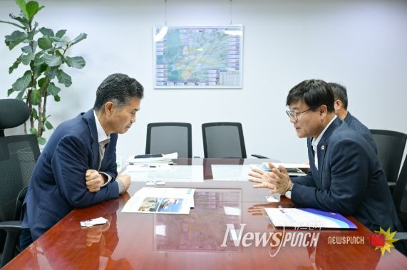 변광용 시장, 국회·기후에너지환경부 장관 등 방문... 주요사업 국비 확보 총력