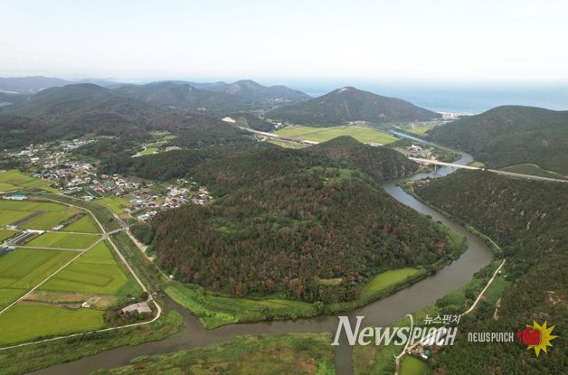 북미질부성 전경.