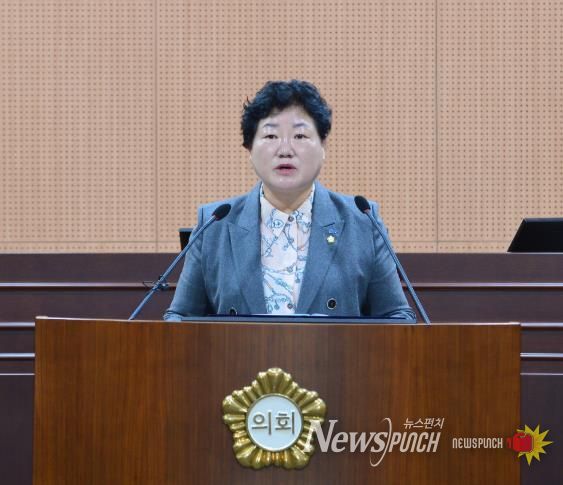 광주광역시 김영순 북구의원_‘조경·식재 사업 사후관리 및 계약 투명성 강화 촉구’ 5분 자유 발언