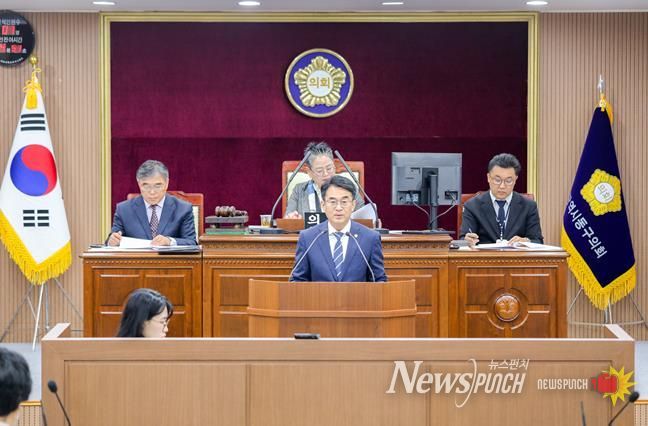 광주 동구의회 김재식의원 ‘야간관광 활성화 필요’ 5분발언 진행