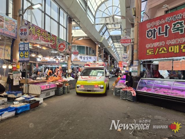 소방차 길터주기와 올바른 구급차 이용을 위한 캠페인